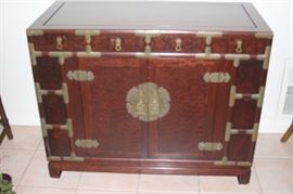 Asian style cabinet.