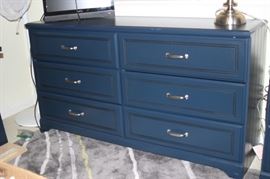 Midnight blue chest.