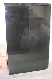 Second black cabinet.