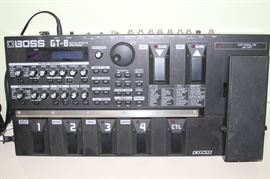 Boss GT-8 Guitar Effects Processor.