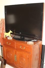 Asian chest with TV.