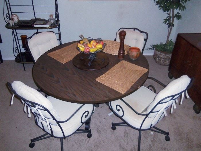 table wrought iron