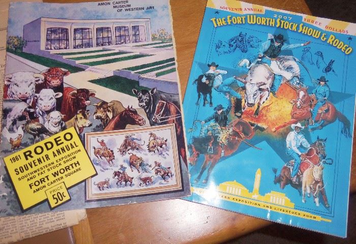 fort worth stock show vintage ephemera magazine program