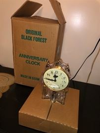 Black Forest Anniversary Clock