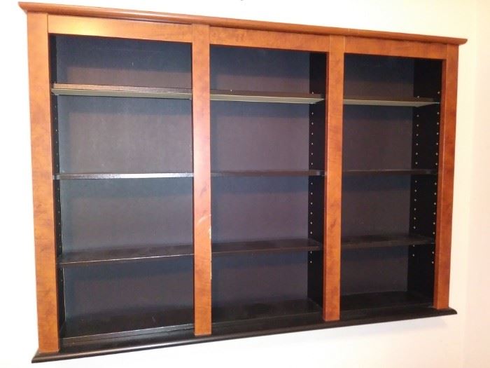 wall mounted shelf display unit