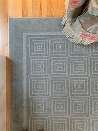 Custom Geometric Wool Rug