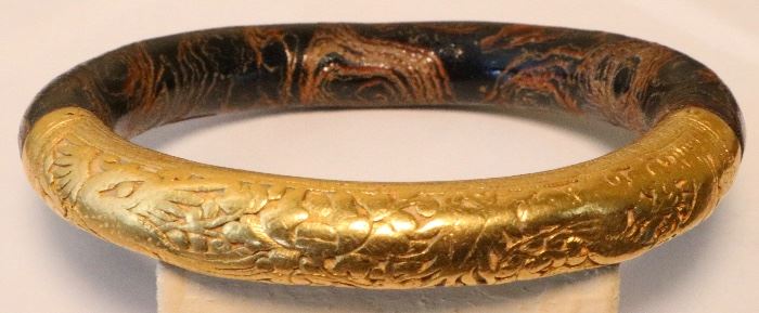 Chinese high karat gold bracelet