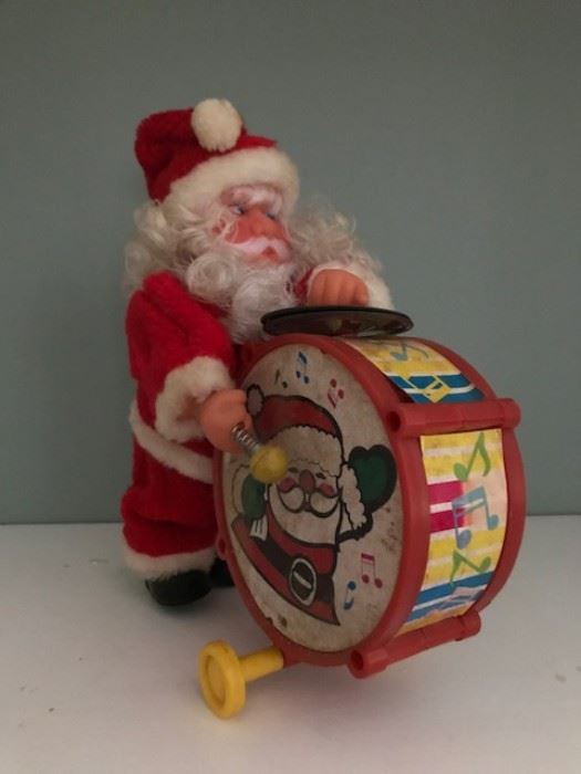 Santa Claus mechanical toy.