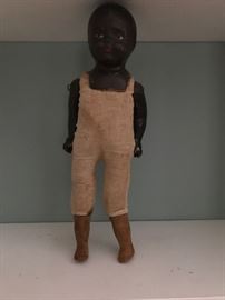 Early Black Americana doll.  All original.