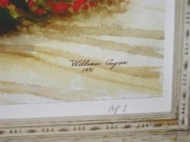 Signature William Ayres 1991 Artist Proof #1 