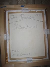 Inna Pankrateva Yellow Irises 2012 