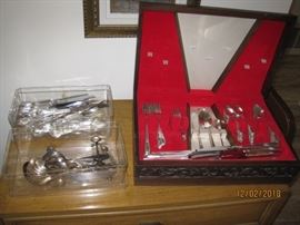 Two Rogers Brothers Silverplate Sets 