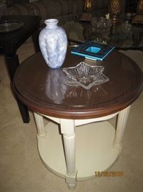 Round Center Table, Studio Pottery, Japanese Mid Century Dish