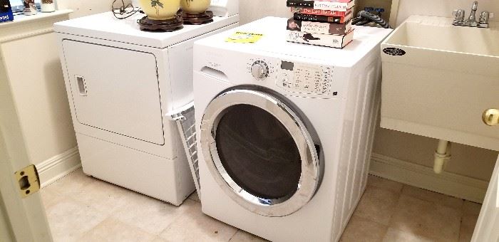 Front loading washer and gas dryer - sold separately