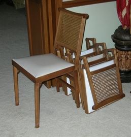 Leg-o-Matic chairs -- a set of 4 -- are just what you need when company shows up and you've run out of seating!