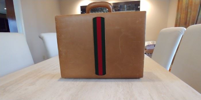 Vintage Gucci briefcase