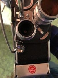 Bolex movie camera