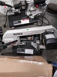 Klutch 3 x4 Benchtop Metal Bandsaw.
