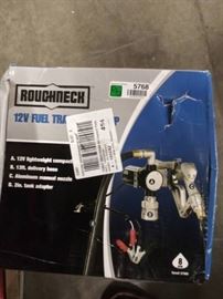 Roughneck 12V Fuel Transfer Pump.