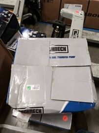 Roughneck 12V Heavy Duty Fuel Transfer Pump.