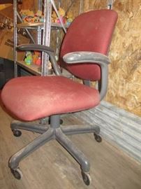 Office desk chair on wheels