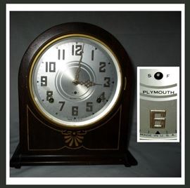 Plymouth Beehive Mantel Clock