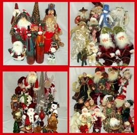 Small Sample of the HUGE Amount of Really Nice Christmas Decorations Available 