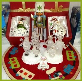Loads of Fun Christmas Items, Numerous Pieces with Original Boxes 