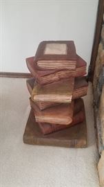 A Wooden carved Stand of Books