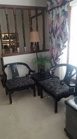 Asian Ebony Corner 3 piece