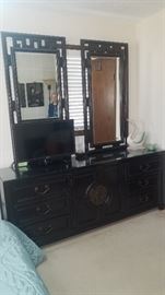 Century Asian Ebony Dresser