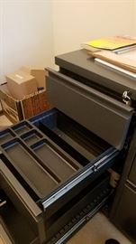 Herman Miller 3 draw file cabinet