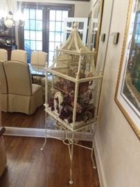 Vintage Bird Cage, they're not just for birds anymore!