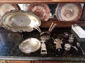 Assorted Serving Pieces