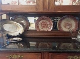Platter and China