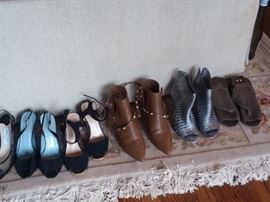 Designer Shoes including Jimmy Choo, Valentino, Hunter