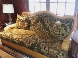 Pair of Nail Head Sofas