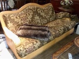 Pair of Nail Head Sofas