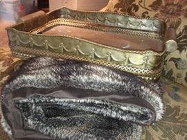 Throw and Vintage Tray