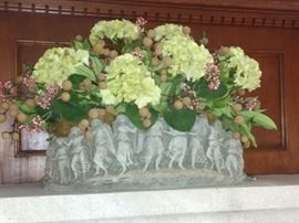 Decorative Pot and Floral