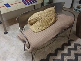 Bench and Cushion with Pillow