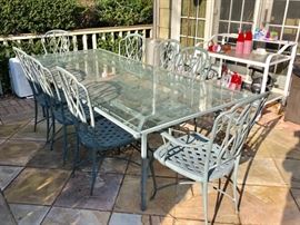Patio Table & 8 Chairs