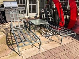 Lounges and Side Table