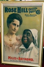 1890s entertainment poster from the original 