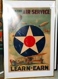 1910s enlistment poster from the original
