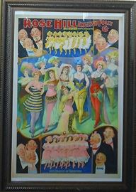 1890s entertainment poster from the original