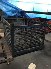 Lots of wire bins 