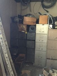 File cabinets and misc. 