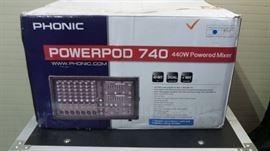 Phonic Powerpod 740 7 Channel Powered Mixer
