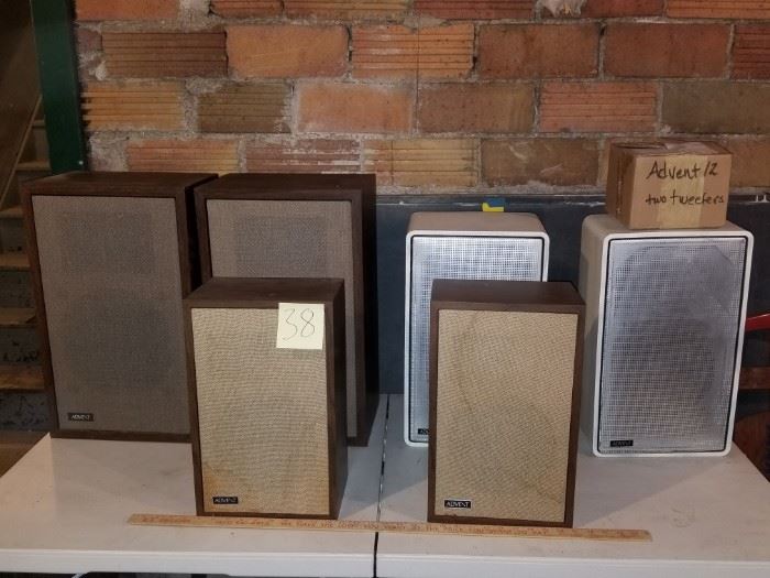 3 Pairs of Advent Speakers (Advent/1, Advent/2, and Advent/3)          https://ctbids.com/#!/description/share/73200